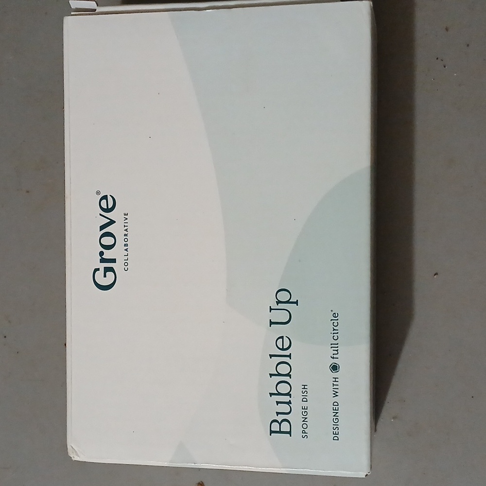 Grove Collabrative Ceramic "Bubble Up" Sponge Soap Dish